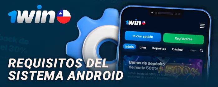 Requisitos del archivo APK de 1win para Android